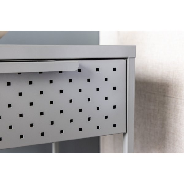 Nattbord fra Sacramento - lysegrå Nattbord fra Sacramento - lysegrå