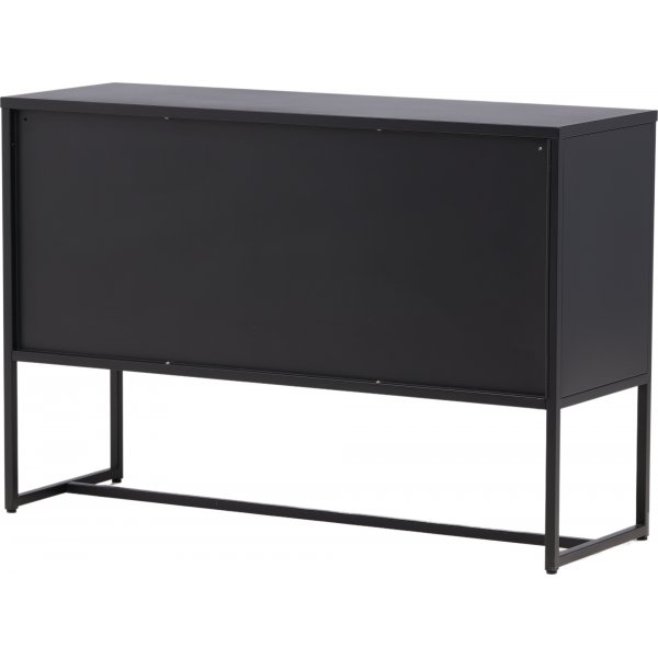 Trerike skjenk - Sort + Tekstilrens for møbler Trerike skjenk - Sort + Tekstilrens for møbler