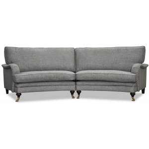 Howard 4-seter buet sofa 295 cm - Mellomgrå Howard 4-seter buet sofa 295 cm - Mellomgrå