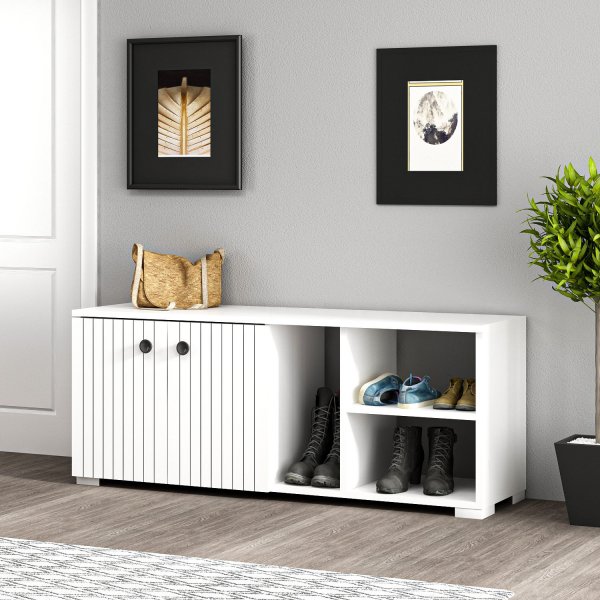 Sarandon Skoskap - Hvit Sarandon Skoskap - Hvit