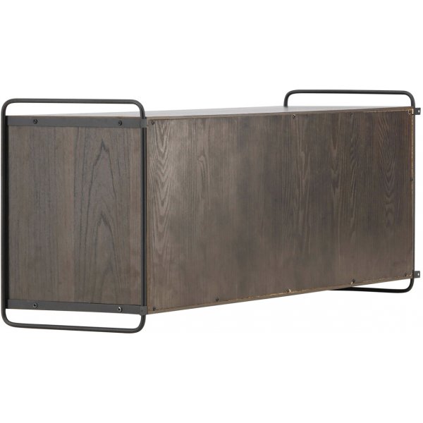 Paris veggskap 48 x 122 cm - Sort/Mocca Paris veggskap 48 x 122 cm - Sort/Mocca