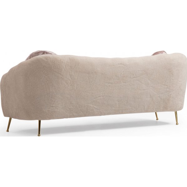 Isolde 3-seters sofa - Beige Isolde 3-seters sofa - Beige
