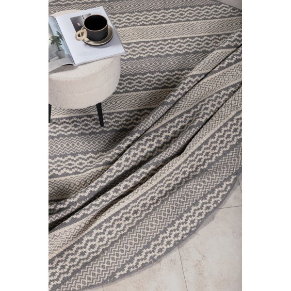 Morgana ullteppe - Lysegrå Morgana ullteppe - Lysegrå