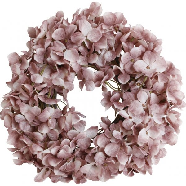 Blomster kronblad krans kunstig plante - Rosa