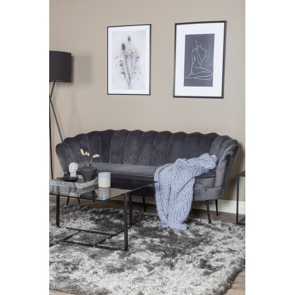 Ballini 3-seters sofa - Mørkegrå Ballini 3-seters sofa - Mørkegrå