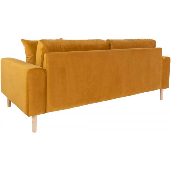 Lido 2,5-seters sofa - Gul
