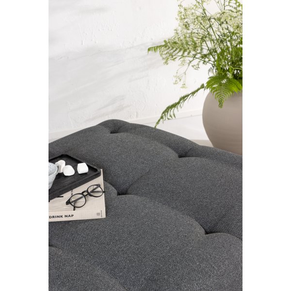 Torino puff - mørkegrå Torino puff - mørkegrå