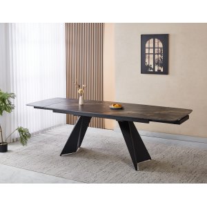 Saturnus spisebord uttrekkbart 165-240 cm - Keramisk topp Saturnus spisebord uttrekkbart 165-240 cm - Keramisk topp