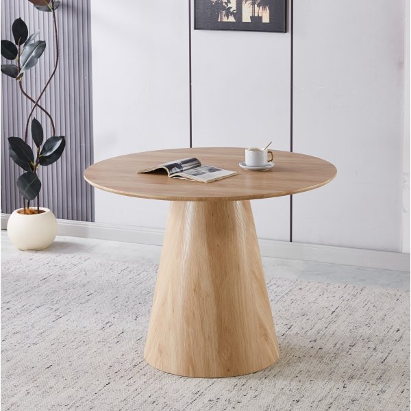 Moi rundt spisebord Ø100 cm - Eik Moi rundt spisebord Ø100 cm - Eik