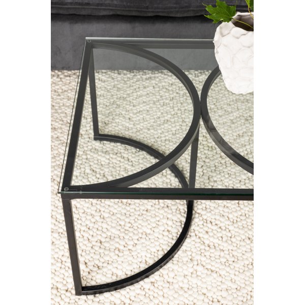 Skanör salongbord 140 x 70 cm - Sort Skanör salongbord 140 x 70 cm - Sort