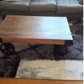 Kundebilde Buffalo sofabord med hjul - Vintage