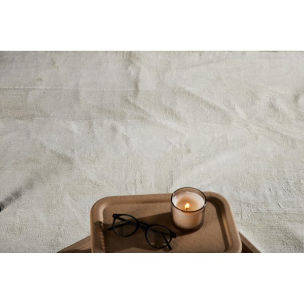 Boston viskoseteppe - Hvit Boston viskoseteppe - Hvit