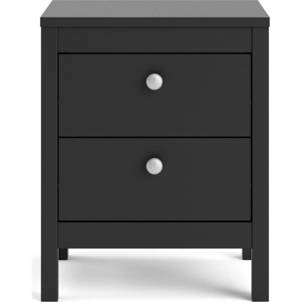 Madrid nattbord - Svart