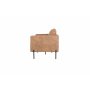 Kingsley 2,5-seter sofa - Cognac (kolr) + Flekkfjerner for mbler