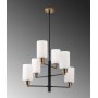 Arve taklampe 10175 - Sort/antikk/hvit