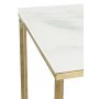Palasso Lampebord - Messing / Lys marmorering + Flekkfjerner for mbler