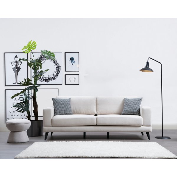 Nordic 3-seters sofa - Beige Nordic 3-seters sofa - Beige