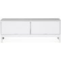 Borgholm TV-benk 126 cm - Hvit