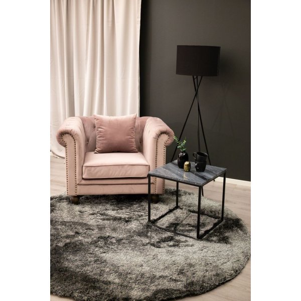 Ryeteppe Elena - Grå Polyester Ryeteppe Elena - Grå Polyester