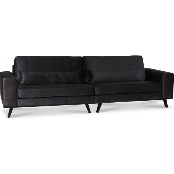 Ranger 4-seter sofa - Antrasittgr (flyel)