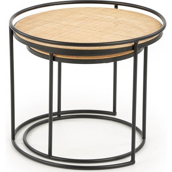 Utara salongbord Ø41/51 cm - Sort Utara salongbord Ø41/51 cm - Sort