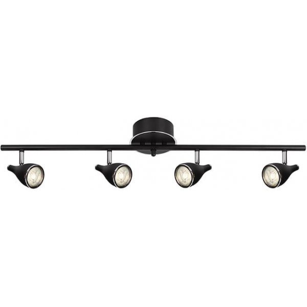 Pollux spotlight - Svart/krom