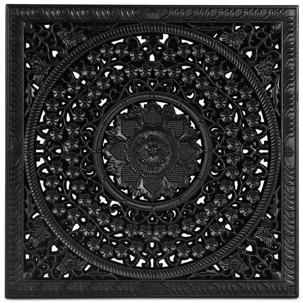 Tempeltavle 80x80 cm - Svart Tempeltavle 80x80 cm - Svart