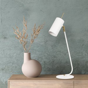 Sivani bordlampe 3 - Hvit