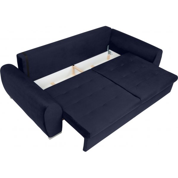 Gaspar 3-seters sovesofa - Bl
