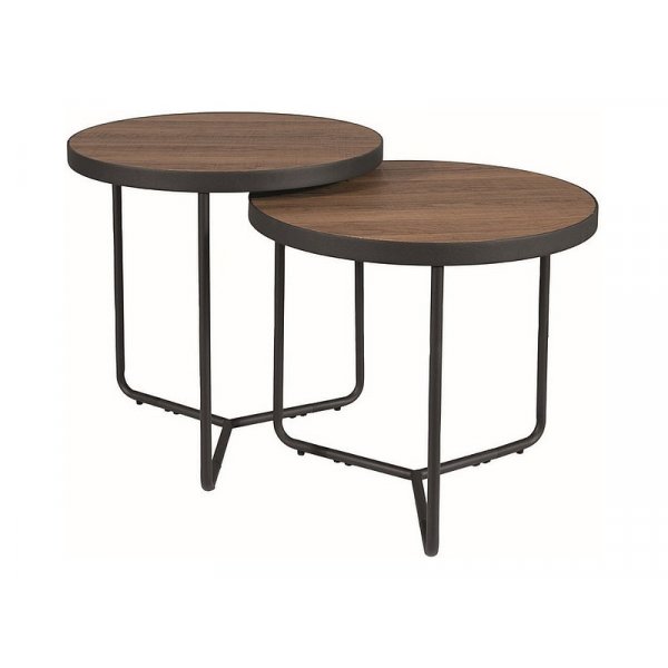 Settbord Valntt / svart 50/40 cm - Viking