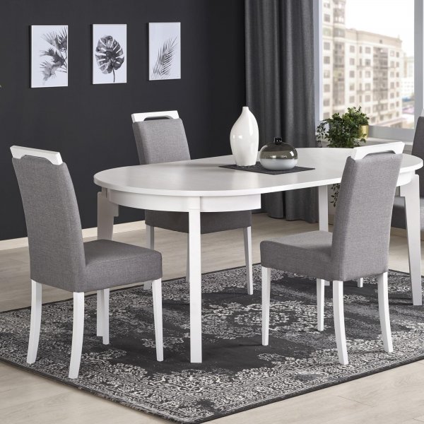 Daly spisebord - Hvit