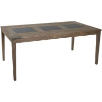 Habo spisebord - Røkt eik/granit Habo spisebord - Røkt eik/granit