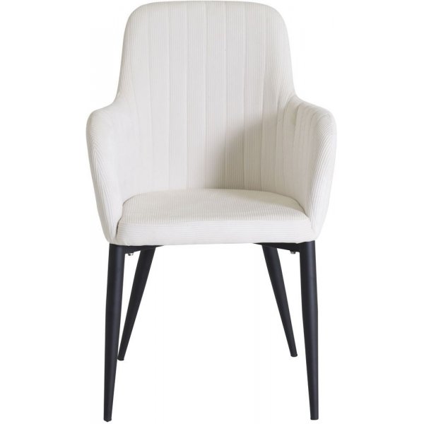 Karmstol Paolo - Svart / Beige Manchester Karmstol Paolo - Svart / Beige Manchester