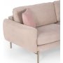 Mint 3-seters sofa - Pudderrosa