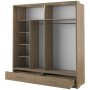 Mervyn garderobe - Shetland eik