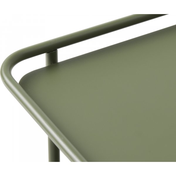 Krydret sidebord 45 x 45 cm - Grønn Krydret sidebord 45 x 45 cm - Grønn