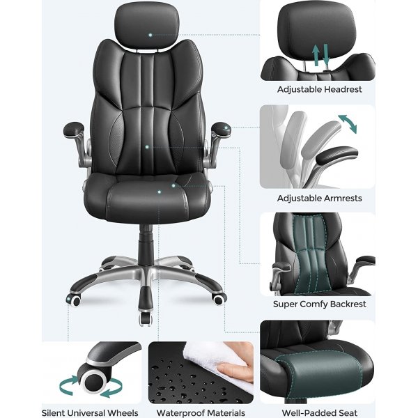 Yasmina kontorstol - Svart Yasmina kontorstol - Svart