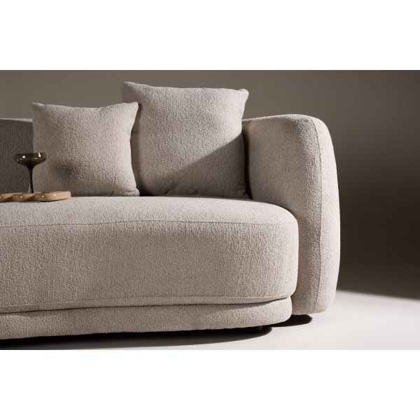 Cielo 3-seters sofa - Beige bouclé Cielo 3-seters sofa - Beige bouclé