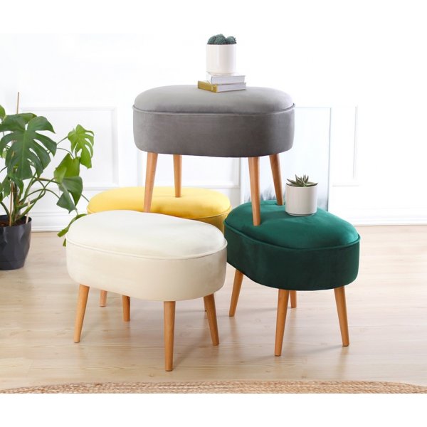 Moile puff - Gul Moile puff - Gul