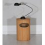 Nova nattbord / lampebord - oljet eik + Flekkfjerner for mbler