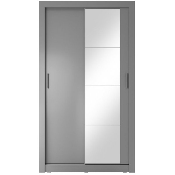 Mervyn garderobe 120 - Grå Mervyn garderobe 120 - Grå