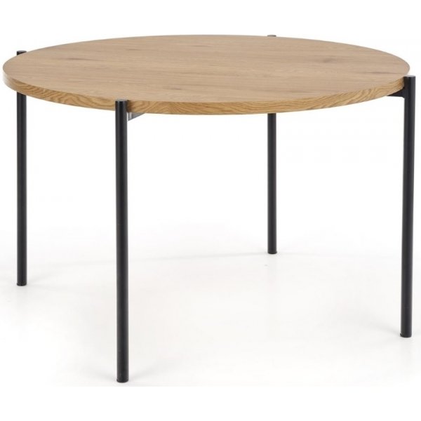 Tanzi spisebord - Gull eik/sort