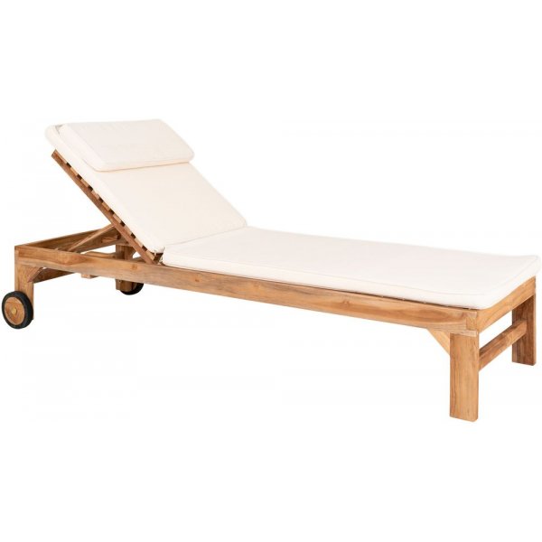 Andorra solseng - Teak + Treolje til møbler Andorra solseng - Teak + Treolje til møbler