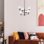 Arve taklampe 10185 - Sort/hvit
