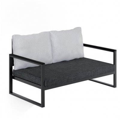 Montreal 2-seters sofa - Antrasitt + Mbelpleiesett for tekstiler
