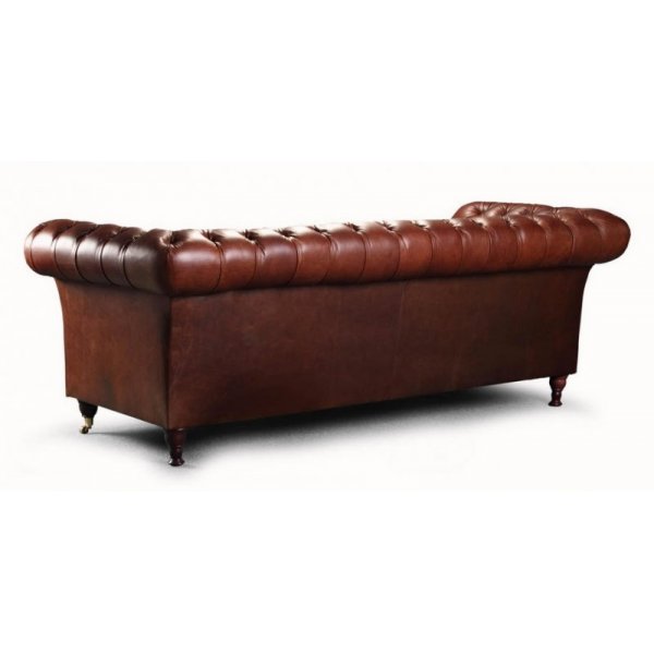 Chesterfield Tsar 3-seter l�rsofa - Valgfri farge!