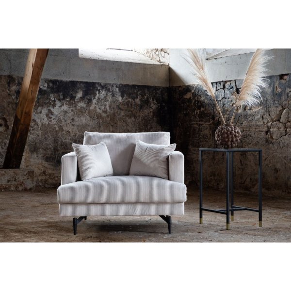 Safir lenestol - Beige manchester + Flekkfjerner for mbler