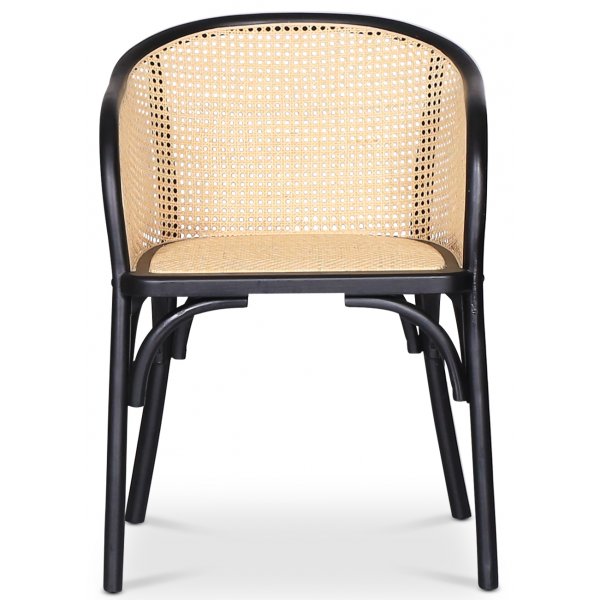 Lotus karmstol - Svart / rotting