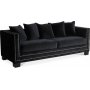 Sofa Cloude med nagler - 215 cm