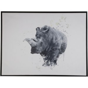 Tavla Noshörning - 80x60 cm Tavla Noshörning - 80x60 cm